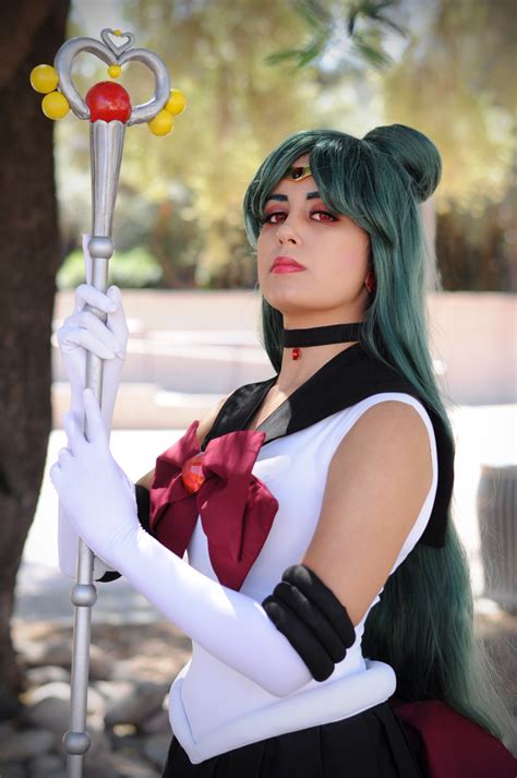 sailor pluto costume cosplay.